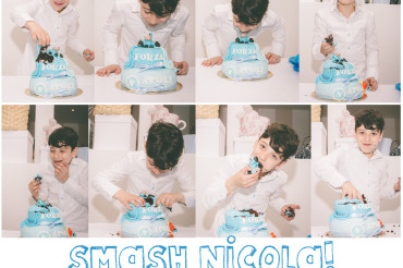 fotografo bambini napoli } uno smash cake da grandi