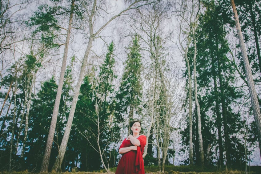 Capturing Excellence: A Portrait of Niina Keitel, One of the Most Successful Finnish Mezzosopranos, Taken in Helsinki