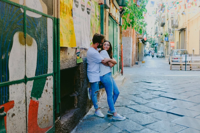 Engagement photographer Naples