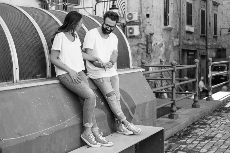 Engagement photographer Naples