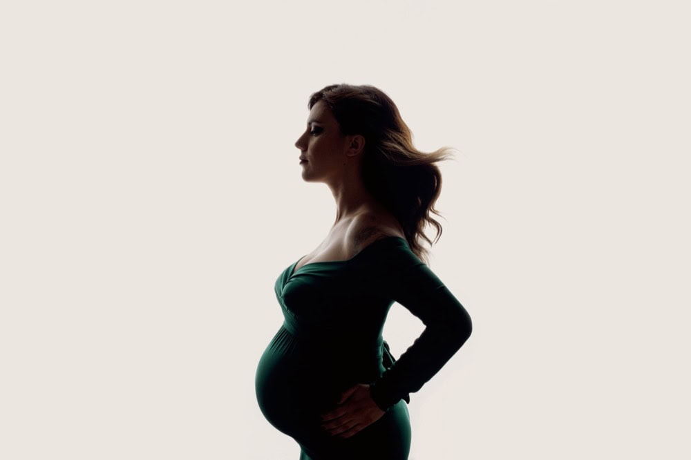 servizio fotografico gravidanza Napoli glamour