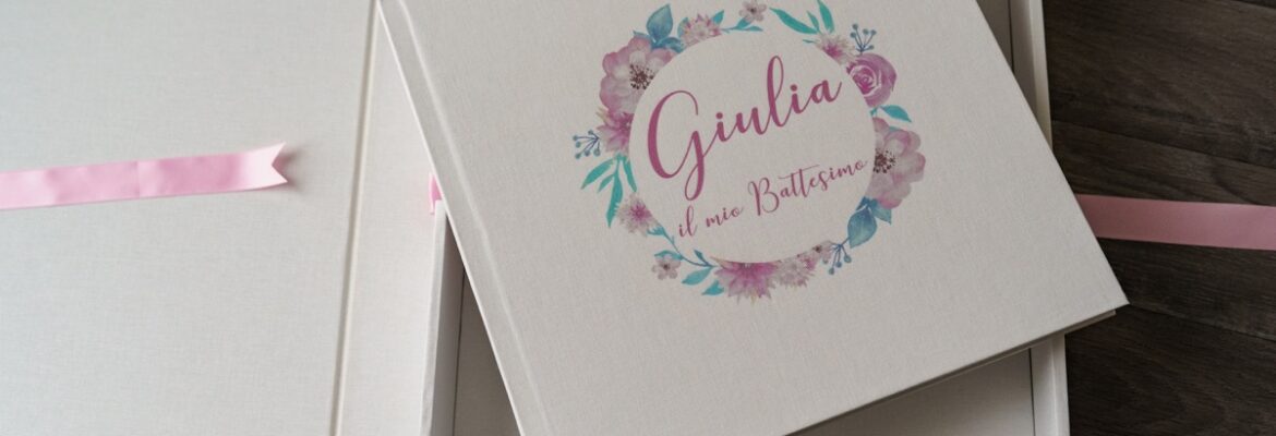 Album fotografico Battesimo