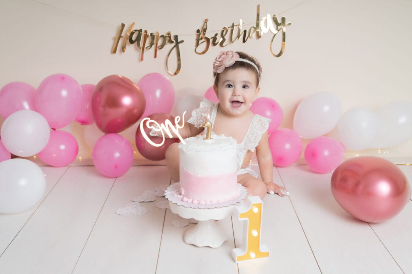 Smashcake & Splashbath servizio fotografico primo compleanno Napoli