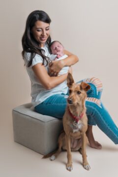 Foto newborn e famiglia