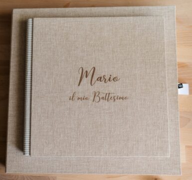 Album fotografico battesimo