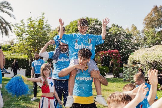 FOTO COMUNIONE VILLA BUONANNO scudetto napoli