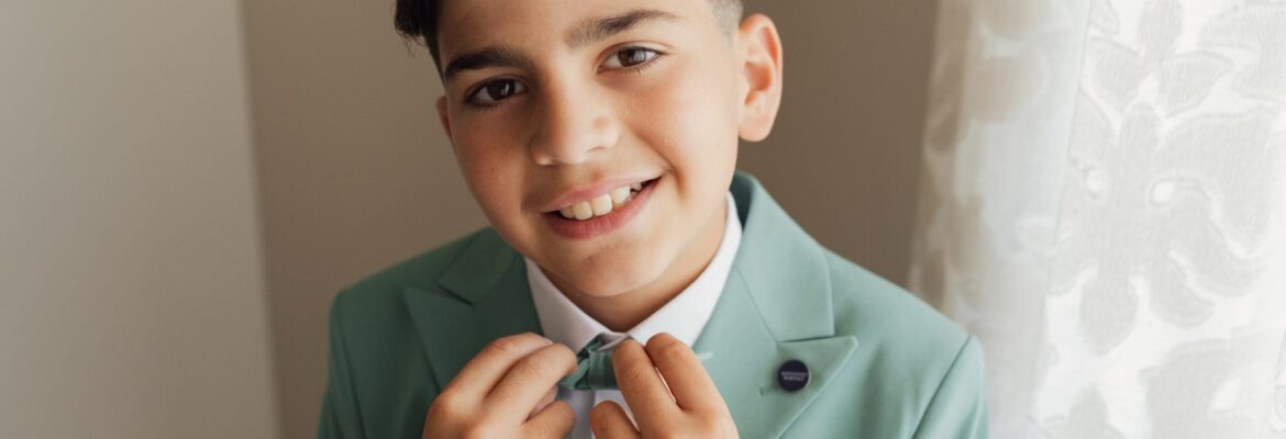 La Prima Comunione di Edoardo a Villa Buonanno: Un Giorno Indimenticabile con tutti gli amici, al grido di Forza Napoli