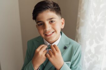 La Prima Comunione di Edoardo a Villa Buonanno: Un Giorno Indimenticabile con tutti gli amici, al grido di Forza Napoli