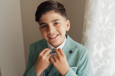La Prima Comunione di Edoardo a Villa Buonanno: Un Giorno Indimenticabile con tutti gli amici, al grido di Forza Napoli