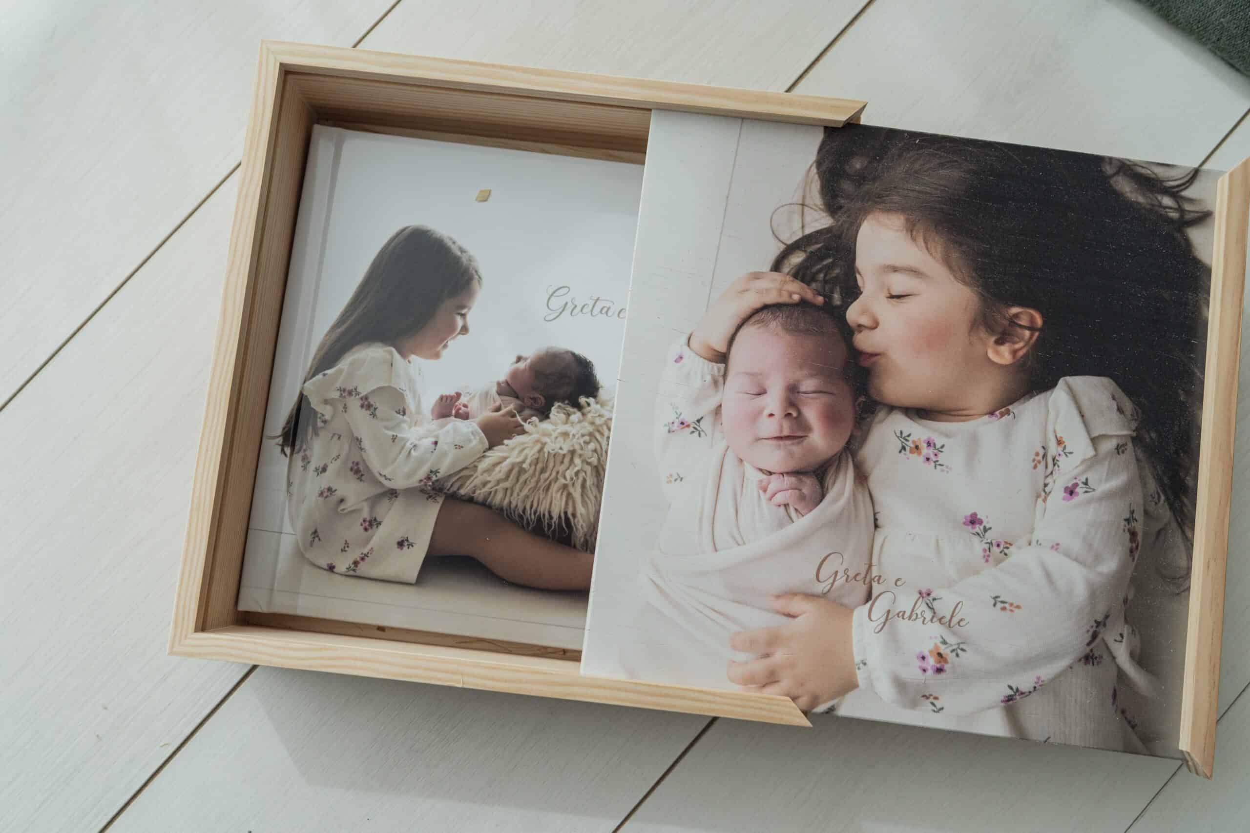 album fotografico newborn Napoli